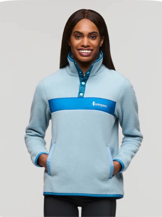 cotopaxi Jackets & Blazers - Cotopaxi Teca Fleece Pullover Women’s Size Medium Whale Song Gorpcore Outdoor